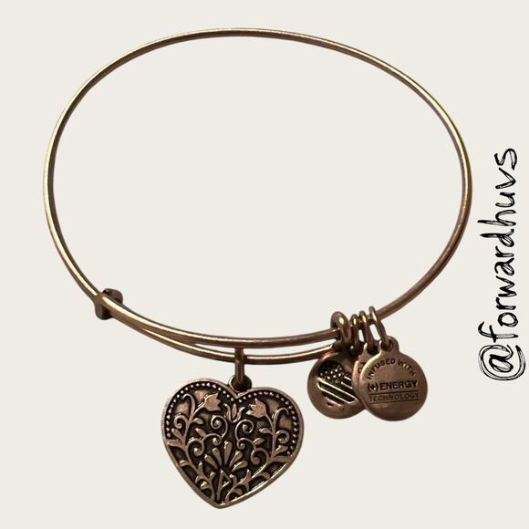 Bundle Sale 3 for $15 | Alex and Ani Rafaelian Rose Gold Tulip Bracelet - Picture 5 of 6